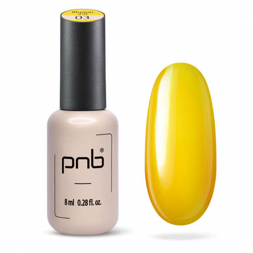 PNB UV/LED Gel Polish Illusion 2.0 03 Gelb – Glas-E