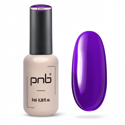 PNB UV/LED Gel Polish Illusion 2.0 06 Violett – Glas-Effekt Nagellack Flasche