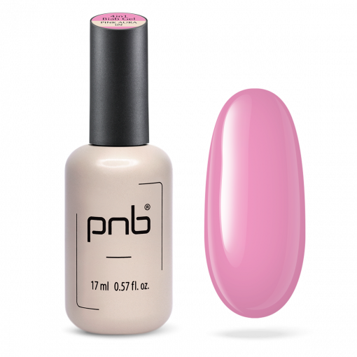 PNB 4in1 BIAB Gel 09 Pink Aura UV/LED Rosa Pink 17 ml