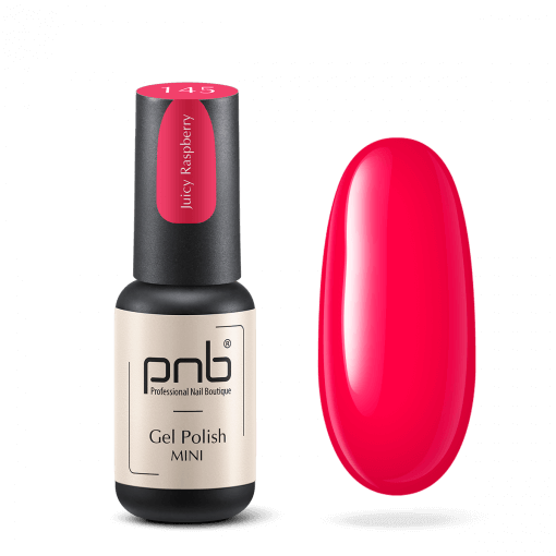 PNB Gel Polish Juicy Raspberry 145 – 8 ml UV/LED Flasche