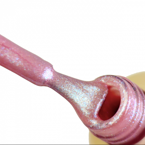 PNB Magnetic Gel Polish Glamour Cat Miss Blush 04 Pinsel mit schimmerndem Gel