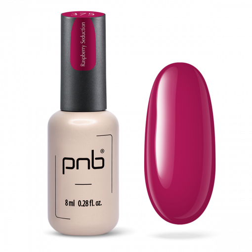PNB Gel Polish 375 Raspberry Seduction – UV/LED Nagellack 8 ml