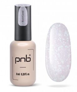 PNB UV LED Strong Iron Gel Rock Crystal 17 ml – transparentes Aufbaugel mit Schimmer