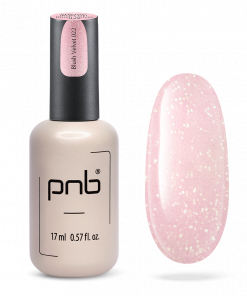 PNB UV/LED Strong Iron Gel Blush Velvet 17 ml – roséfarbenes Aufbaugel mit Schimmer
