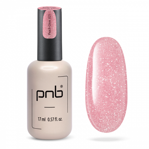 PNB UV/LED Strong Iron Gel Peach Glow – Flasche 17 ml