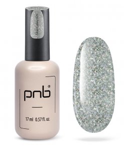 PNB UV/LED Strong Iron Gel Silver Galaxy – Flasche 17 ml