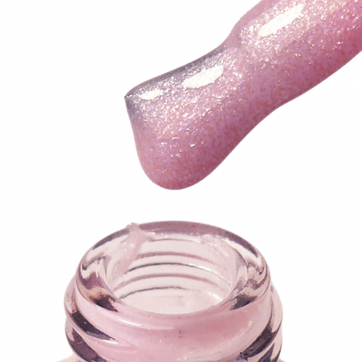 PNB UV/LED Strong Iron Gel Peach Glow – Brush Ansicht
