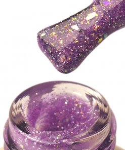 PNB UV/LED Strong Iron Gel Lavender Haze – Brush Ansicht