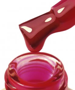PNB UV/LED Strong Iron Gel Chili Passion – Brush Ansicht