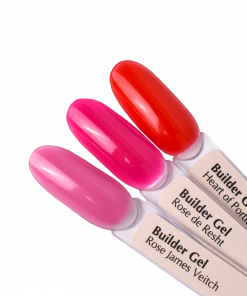 PNB Builder Gel Farbpalette – Heart of Portland, Rose de Resht, Rose James Veitch