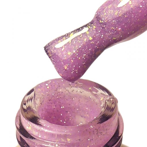 PNB UV/LED Strong Iron Gel Pink Radiance – Brush Ansicht