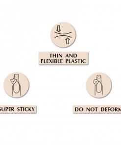 Eigenschaften der PNB Clear-Pro Transparent Nagelschablonen – dünn, flexibel, haftstark