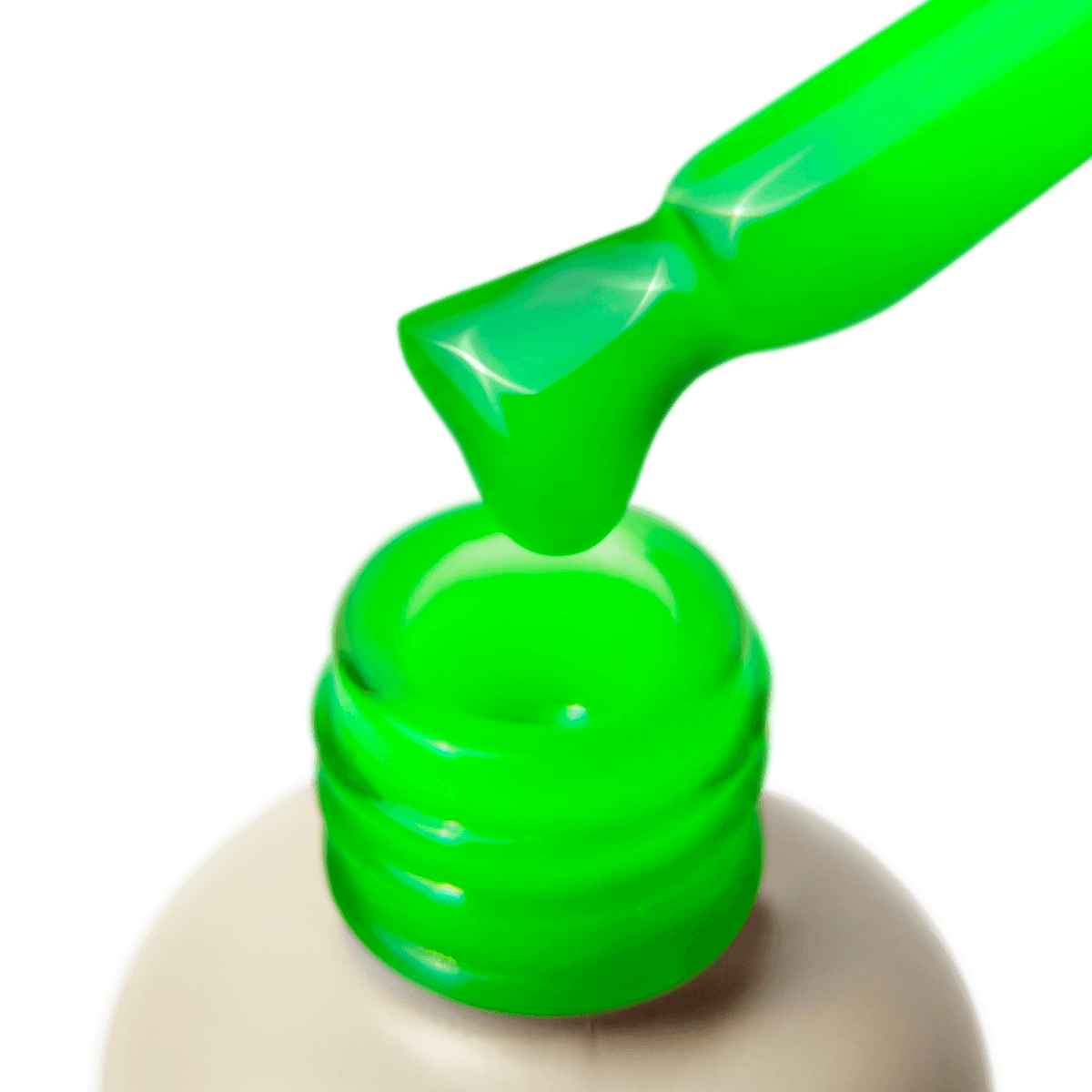 PNB Strong Iron Gel Neon Green – dickviskoses Aufbaugel mit intensiver Neonfarbe