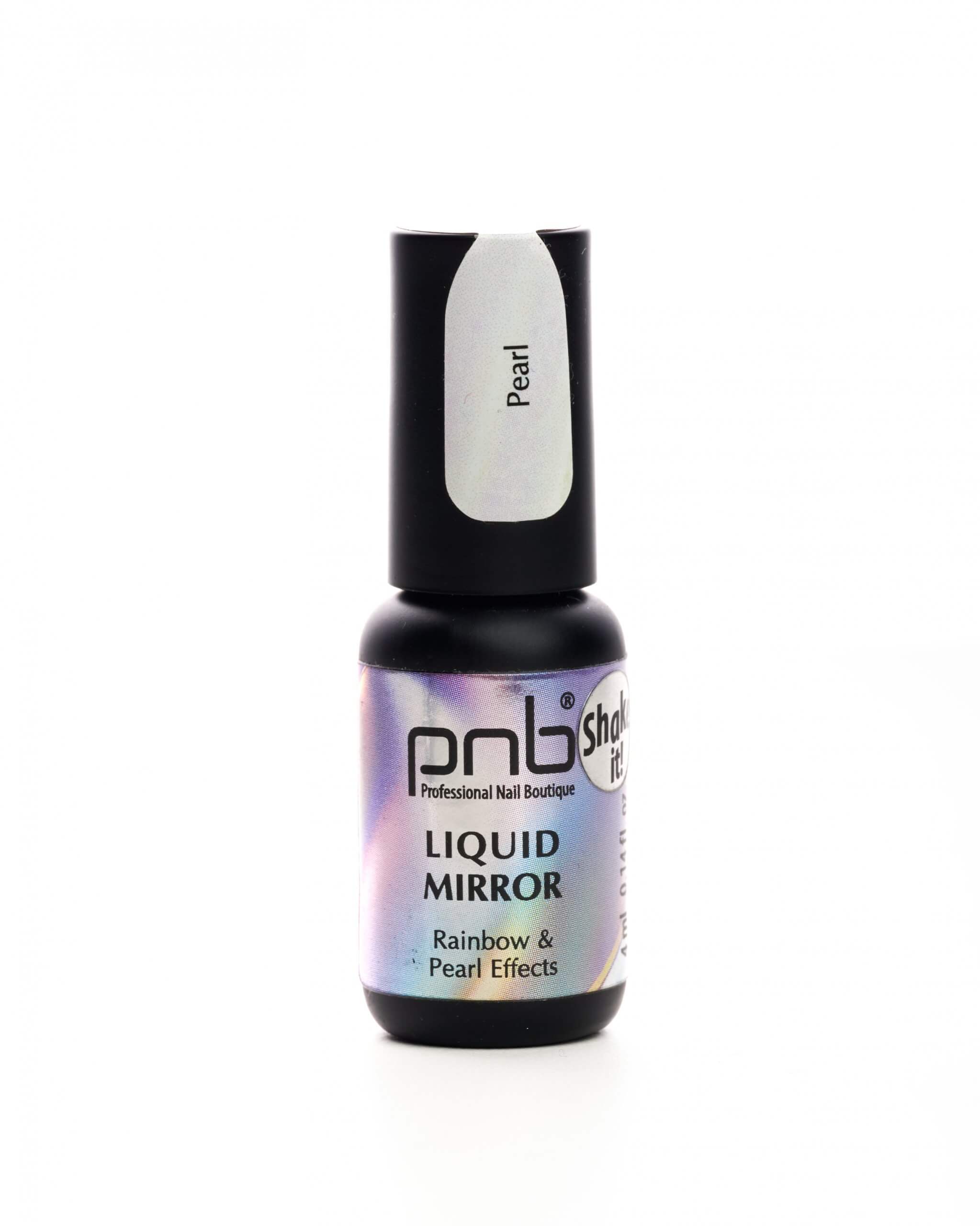 PNB Liquid Mirror Pearl 4 ml – Effektlack für Rainbow- und Perlmutt-Finish