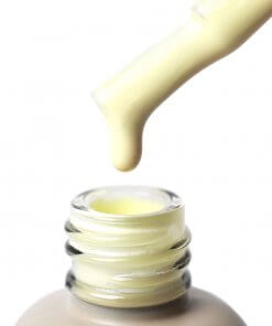 PNB Gel Polish Butter Yellow – Textur Nahaufnahme