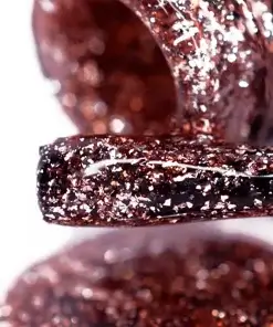 PNB Gel Polish 182 Copper Kupfer Glitzer Nägel