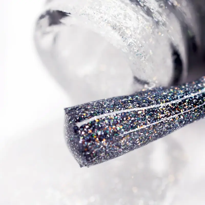 PNB UV/LED Gel Polish 258 Wizard Dust holografisch perlmutt textur makro