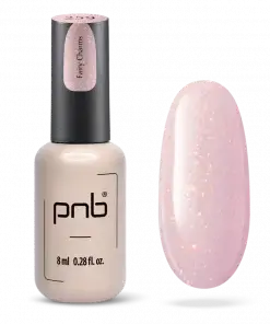 PNB UV/LED Gel Polish 259 Fairy Charms rosé glitzer farbmuster