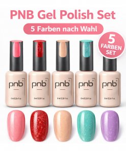 PNB Gel Polish Set 5 Farben nach Wahl UV LED Nagellack 8 ml