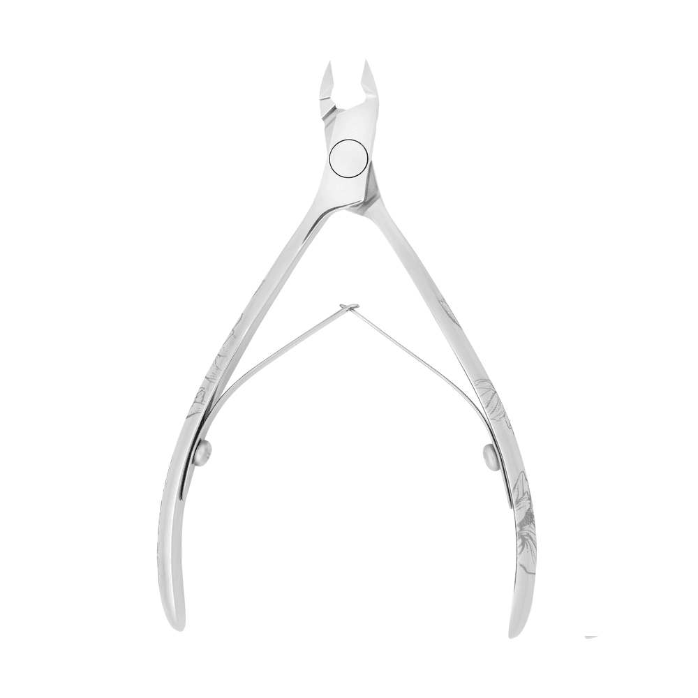 Staleks PRO Nagelhautzange Exclusive 20 5 mm Magnolia – Frontansicht offen