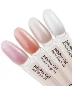 PNB Jelly Pro Gel Farbpalette mit Nagel-Tips