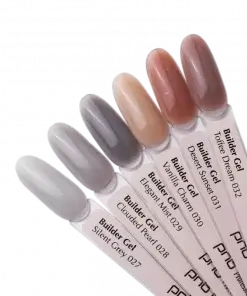 PNB Builder Gel Farbpalette – Nude und Cover Aufbaugel Farben